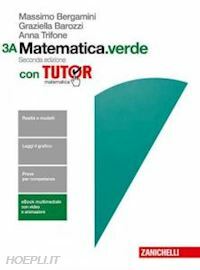 MATEMATICA.VERDE VOL. 3A + VOL. 3B 2ED 2016 - CONFEZIONE …