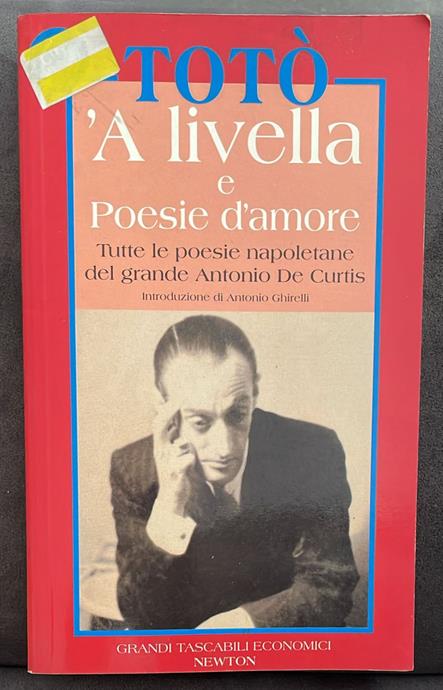 'A LIVELLA E POESIE D'AMORE