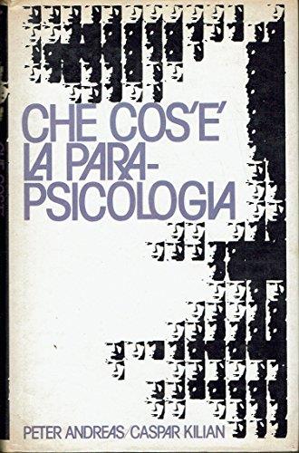 CHE COS'E LA PARAPSICOLOGIA