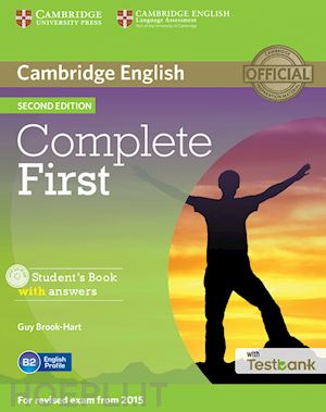 COMPLETE FIRST. STUDENT'S BOOK WITH ANSWERS. CON CD-ROM