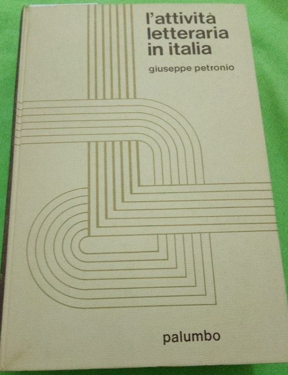 L' ATTIVITA' LETTERARIA IN ITALIA