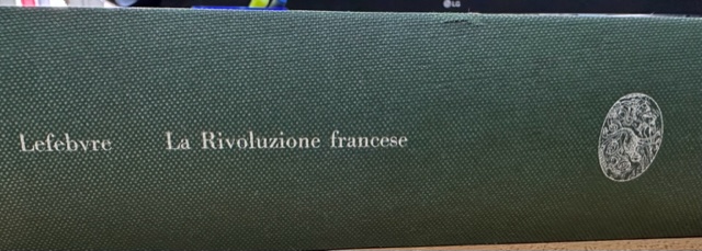 LA RIVOLUZIONE FRANCESE EINAUDI 1958