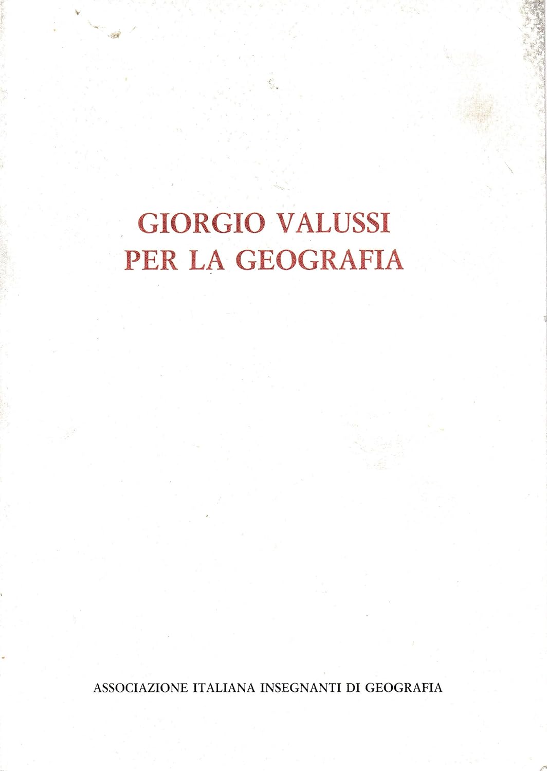 PER LA GEOGRAFIA