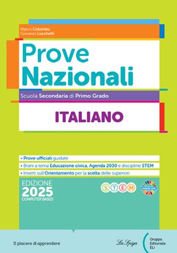 PROVA NAZIONALI INVALSI ITALIANO 2025. PER LA SCUOLA MEDIA. CON …