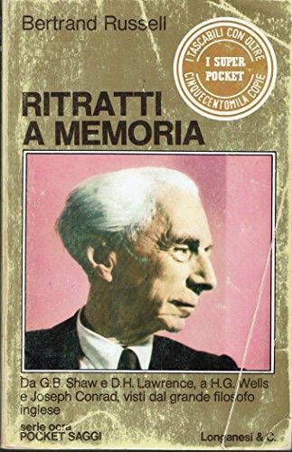 RITRATTI A MEMORIA