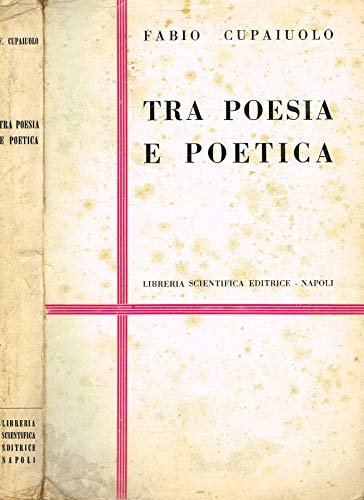 TRA POESIA E POETICA SU ALCUNI ASPETTI CULTURALI DELLA POESIA …