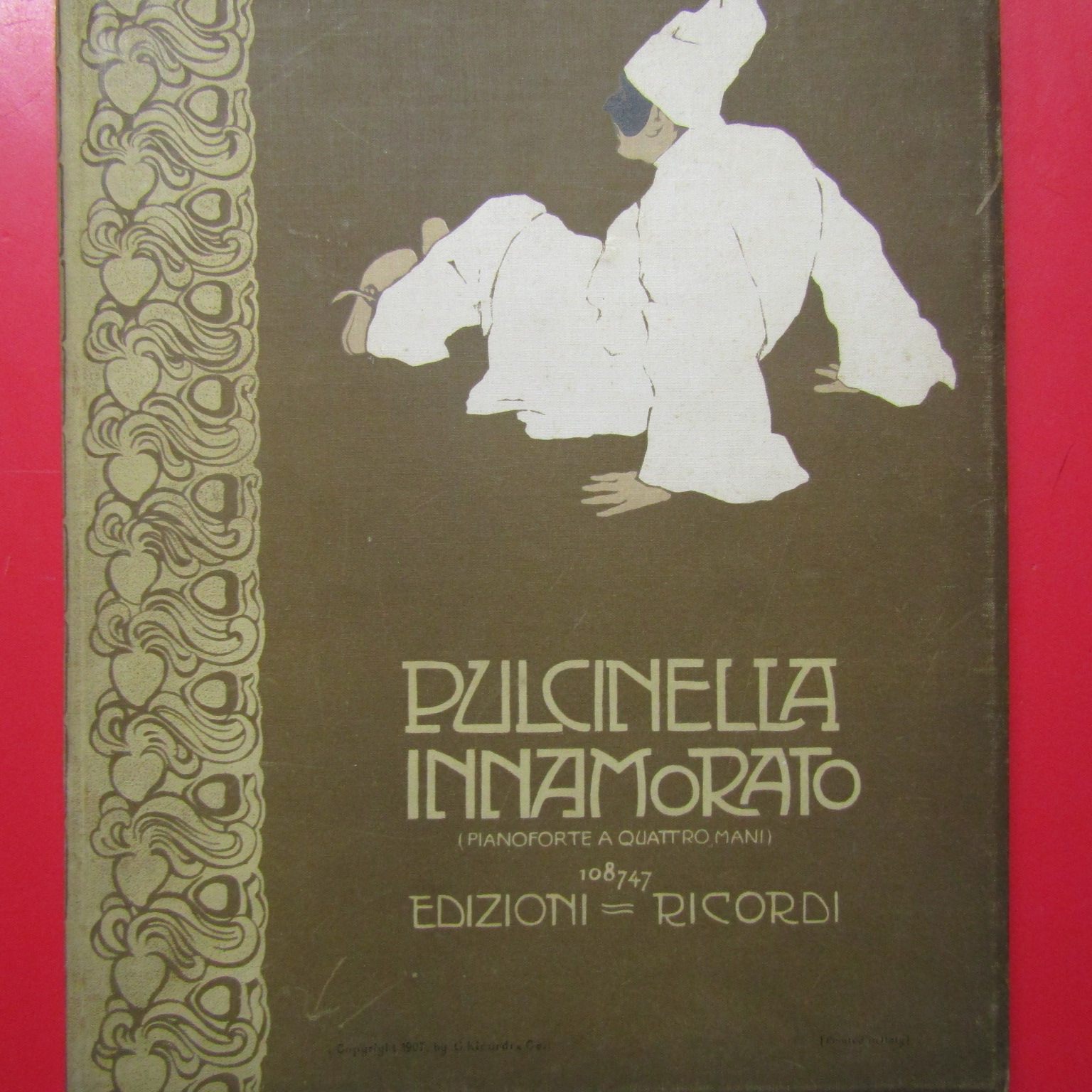 Pulcinella innamorato
