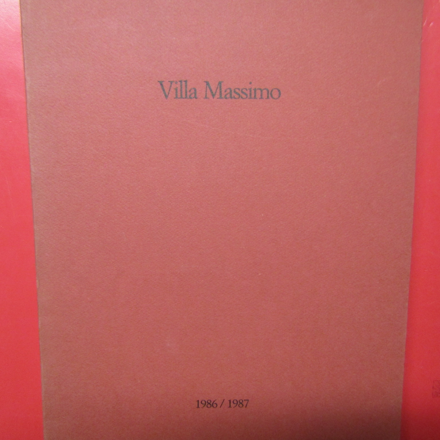 Deutsche Akademie Rom Villa Massimo