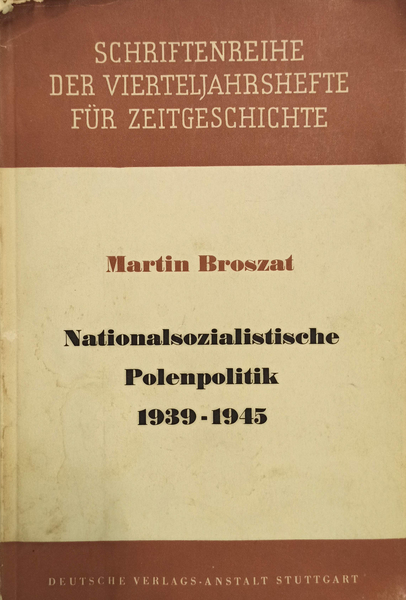 Nationalsozialistische Polenpolitik 1939 1945.