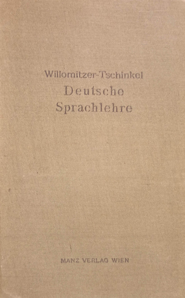 Deutsche Sprachlehre für Mittelschulen