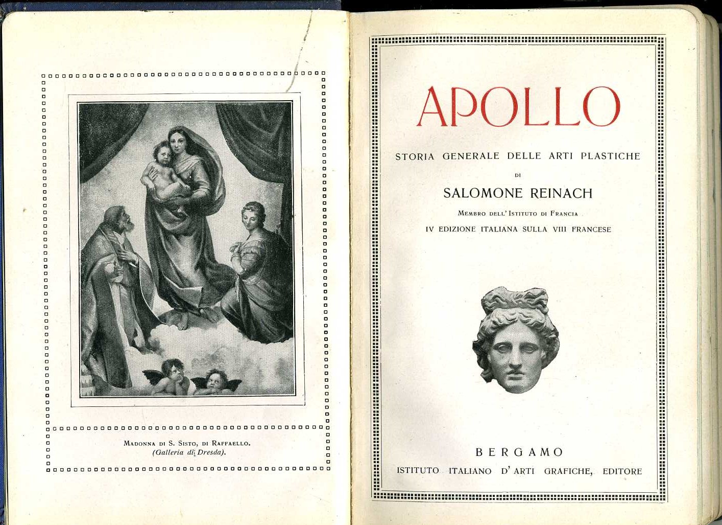 Apollo: Storia Generale Delle Arti Plastiche salom