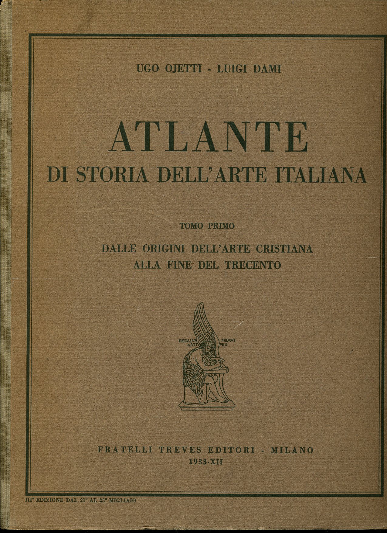 Atlante di storia dell`arte italiana1. Dalle origini dell`arte cristiana alla …