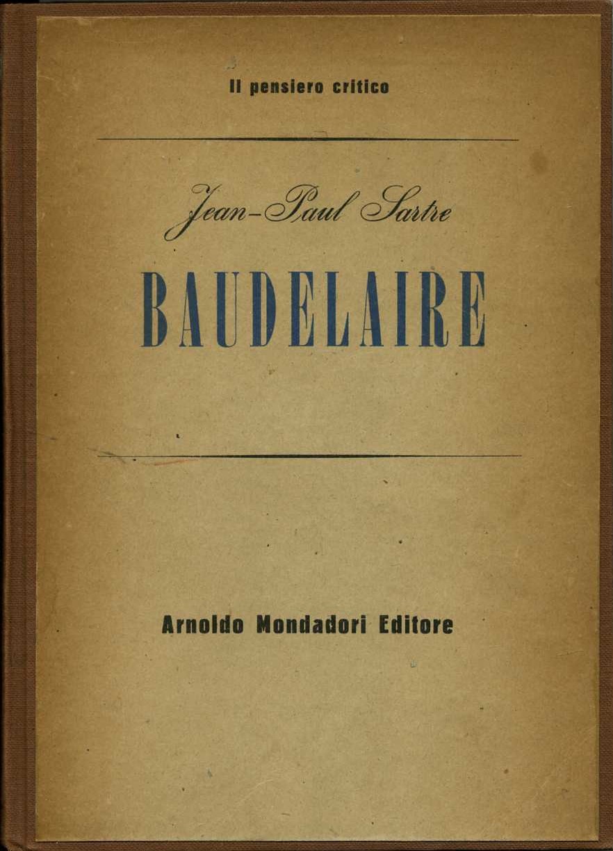 Baudelaire. Seguito da Fuochi d`artificio, taccuin