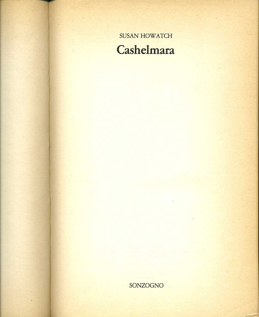 cashelmara susan howatch