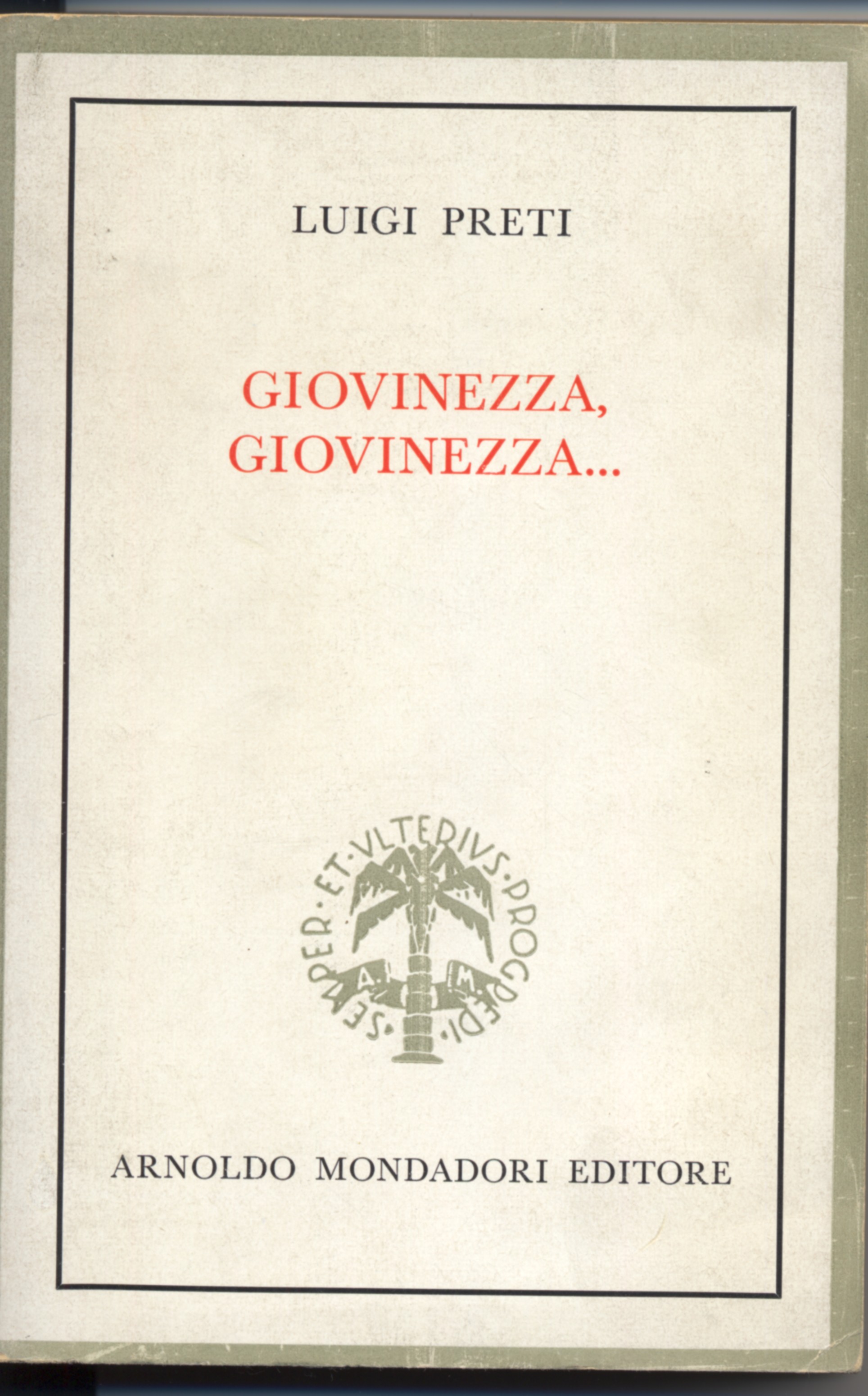 giovinezza giovinezza