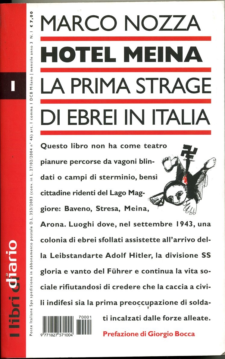 Hotel Meina: La prima strage di Ebrei in Italia (Le …