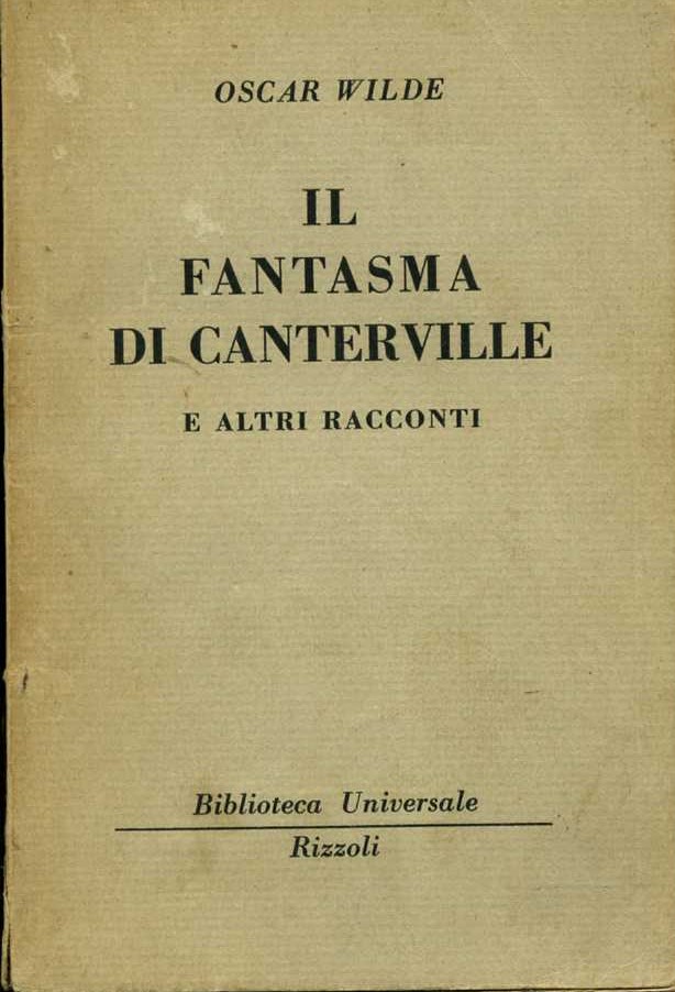 il fantasma di canterville e altri racconti oscar wilde