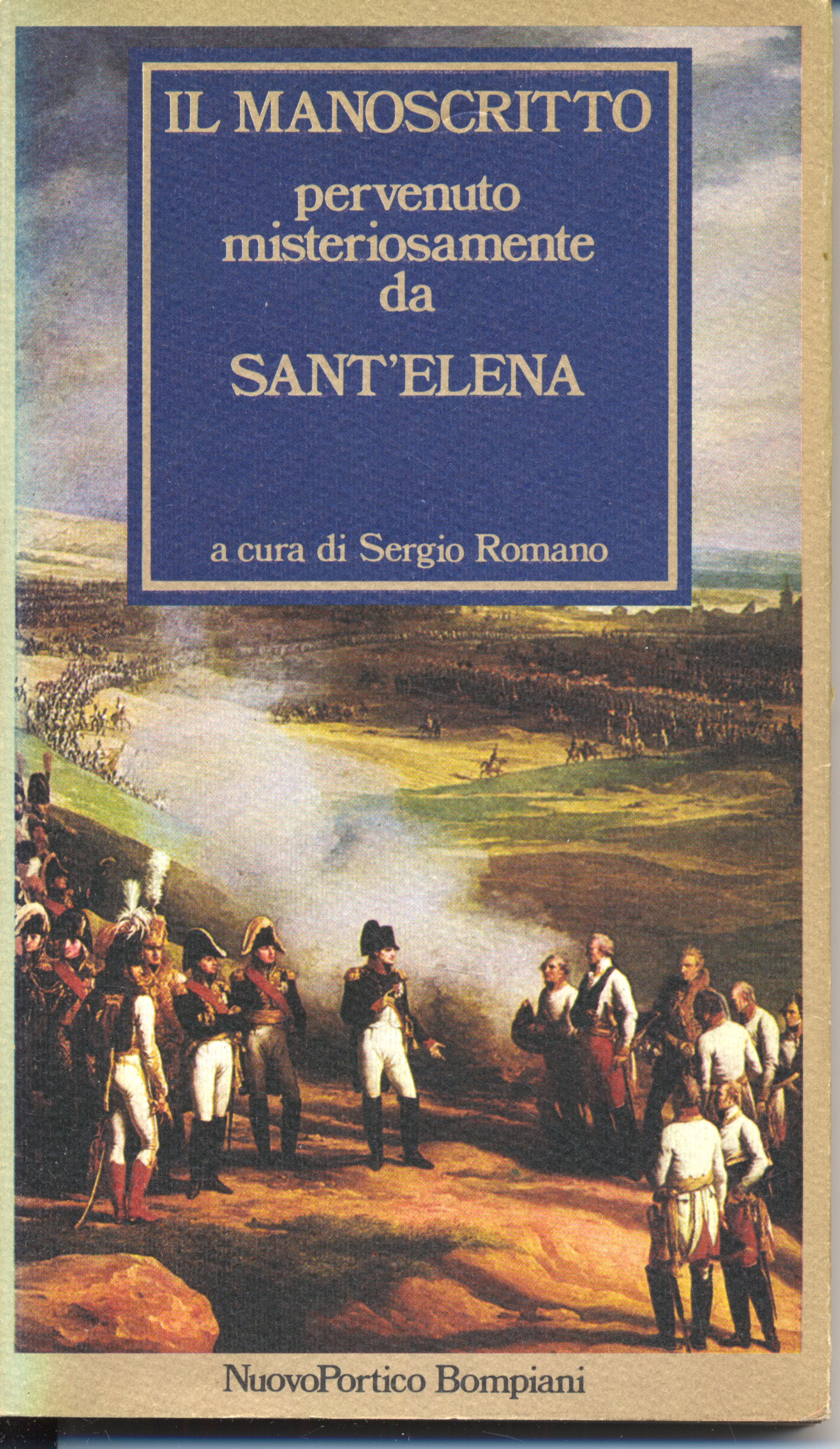 il manoscritto pervenuto misteriosamente da sant`elena
