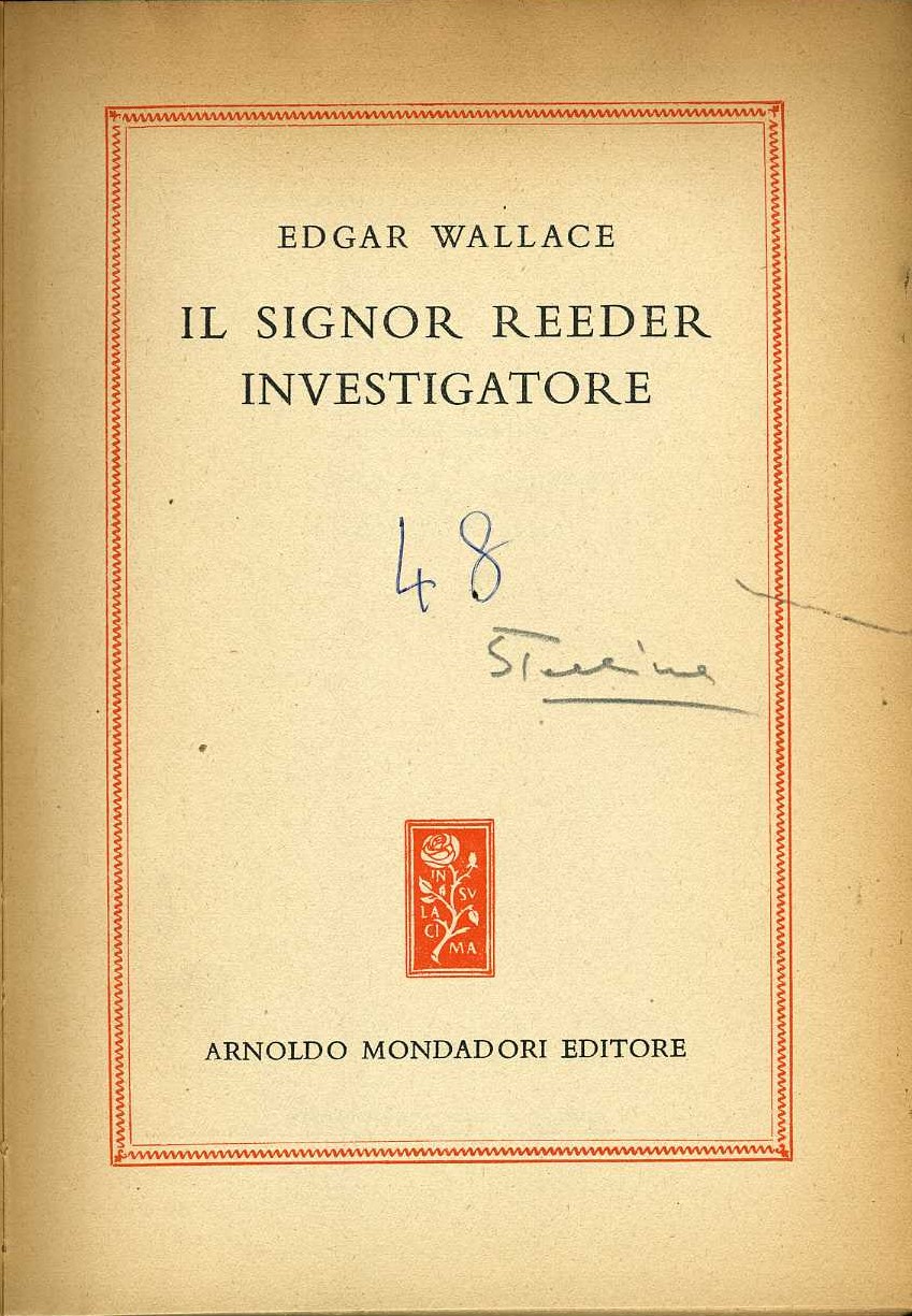 il Signor Reeder Investigatore