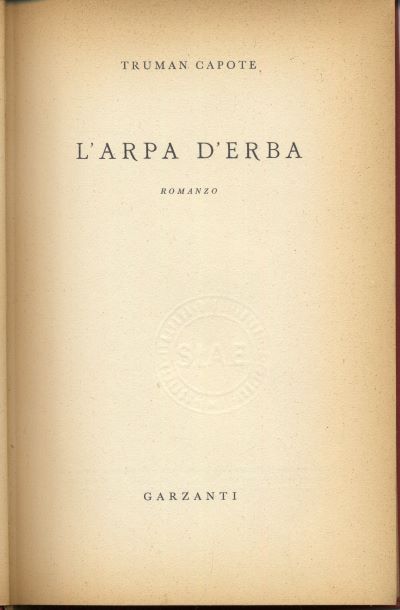 l`arpa d`erba
