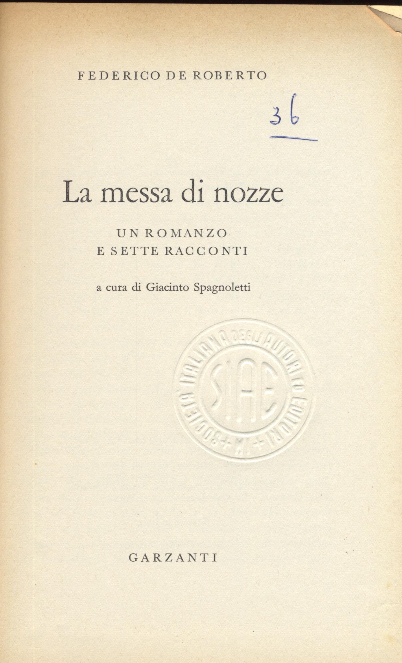 la messa di nozze