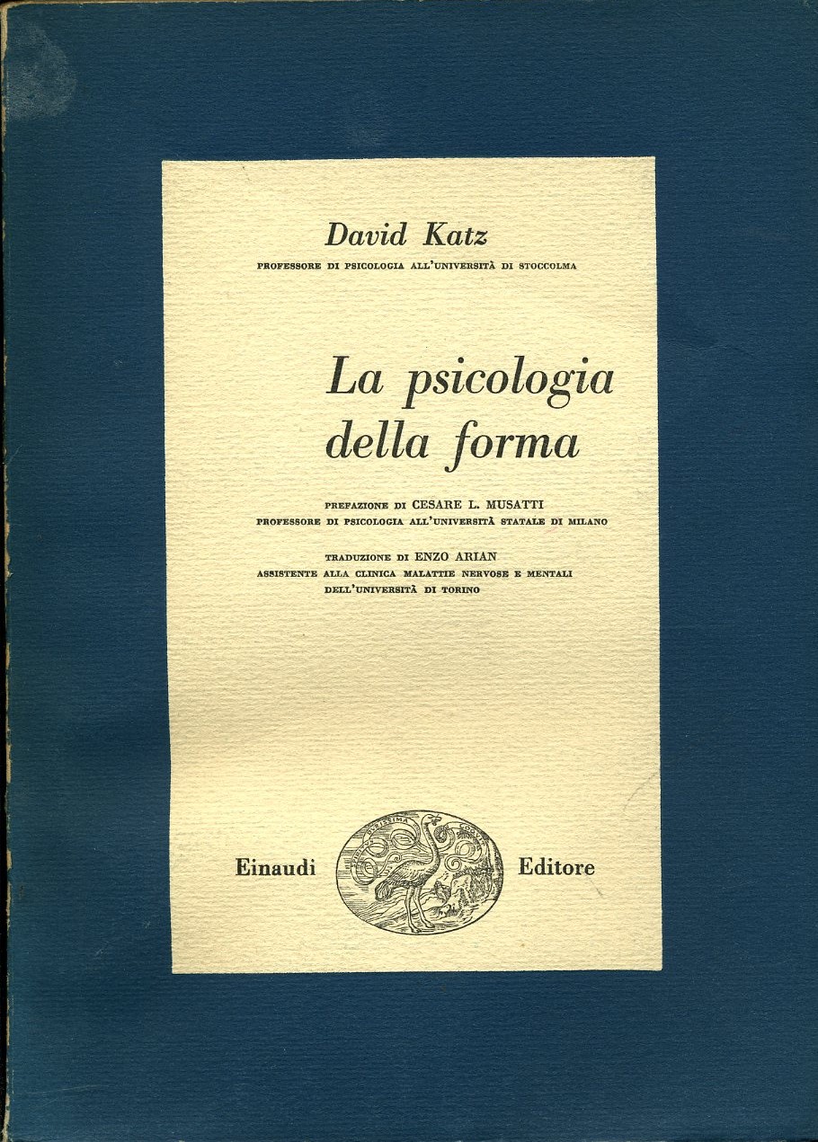 la psicologia della forma