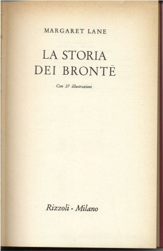 la storia dei bronte