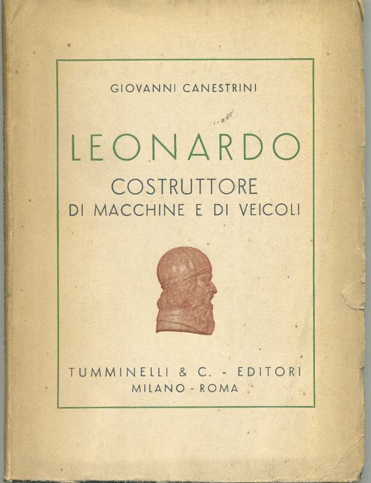 leonardo costruttore di macchine e di veicoli giovanni Canestrini