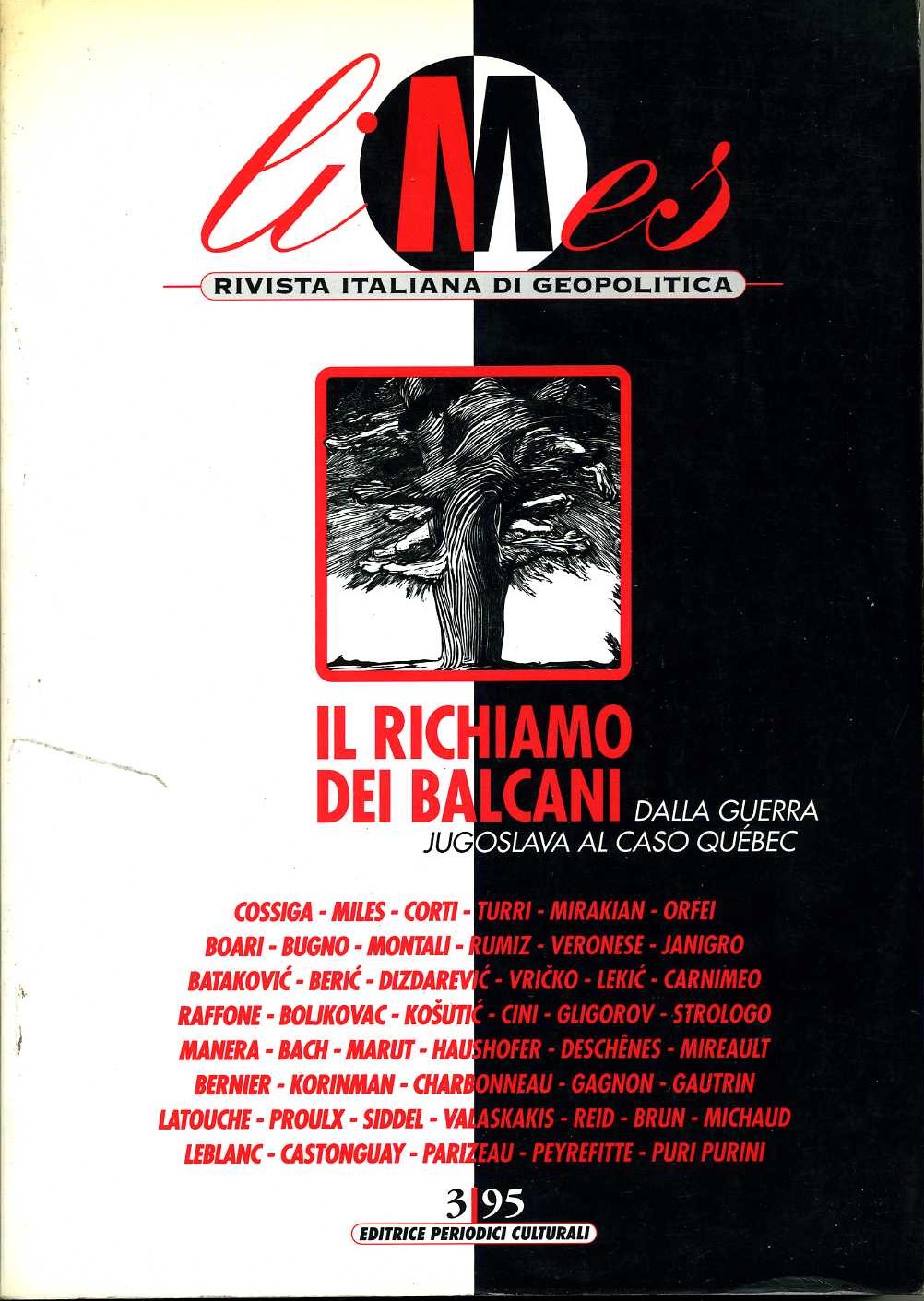 Limes 3 1995 il richiamo dei balcani aa.vv aa.vv