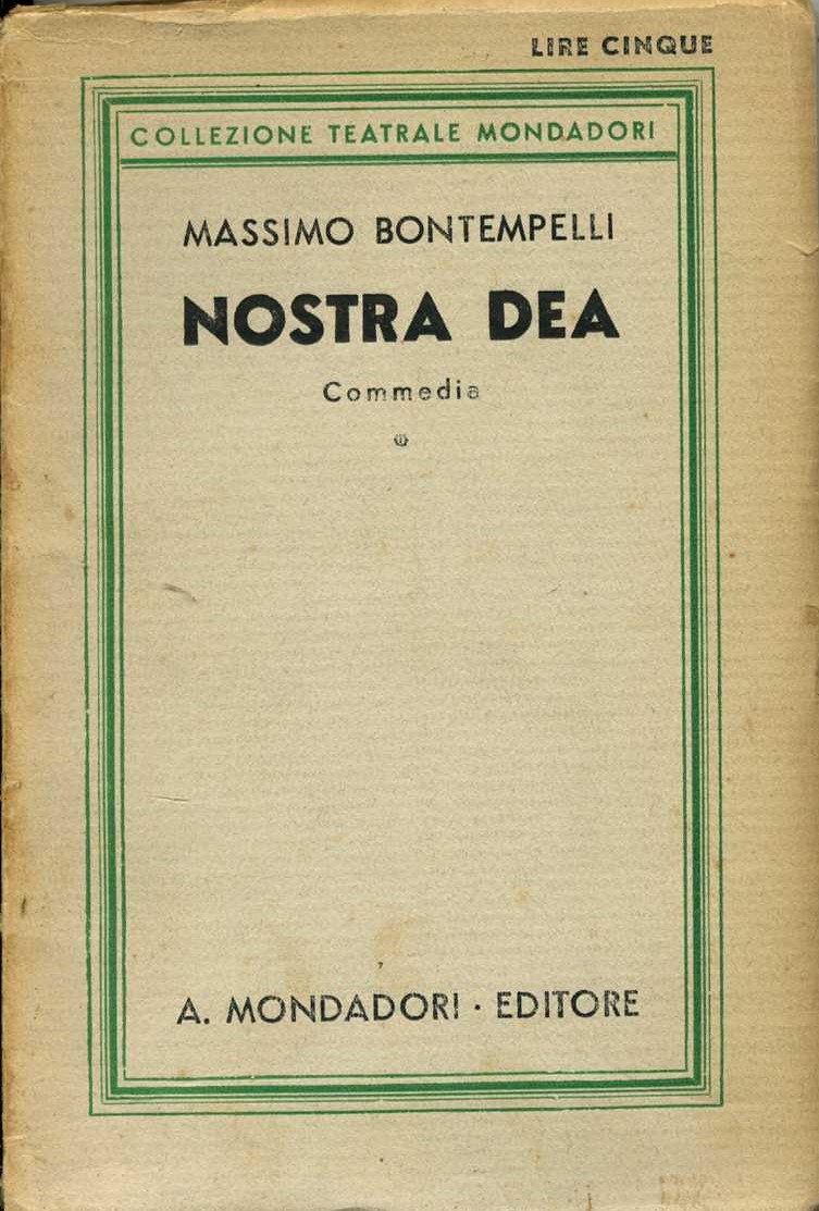 nostra dea bontempelli