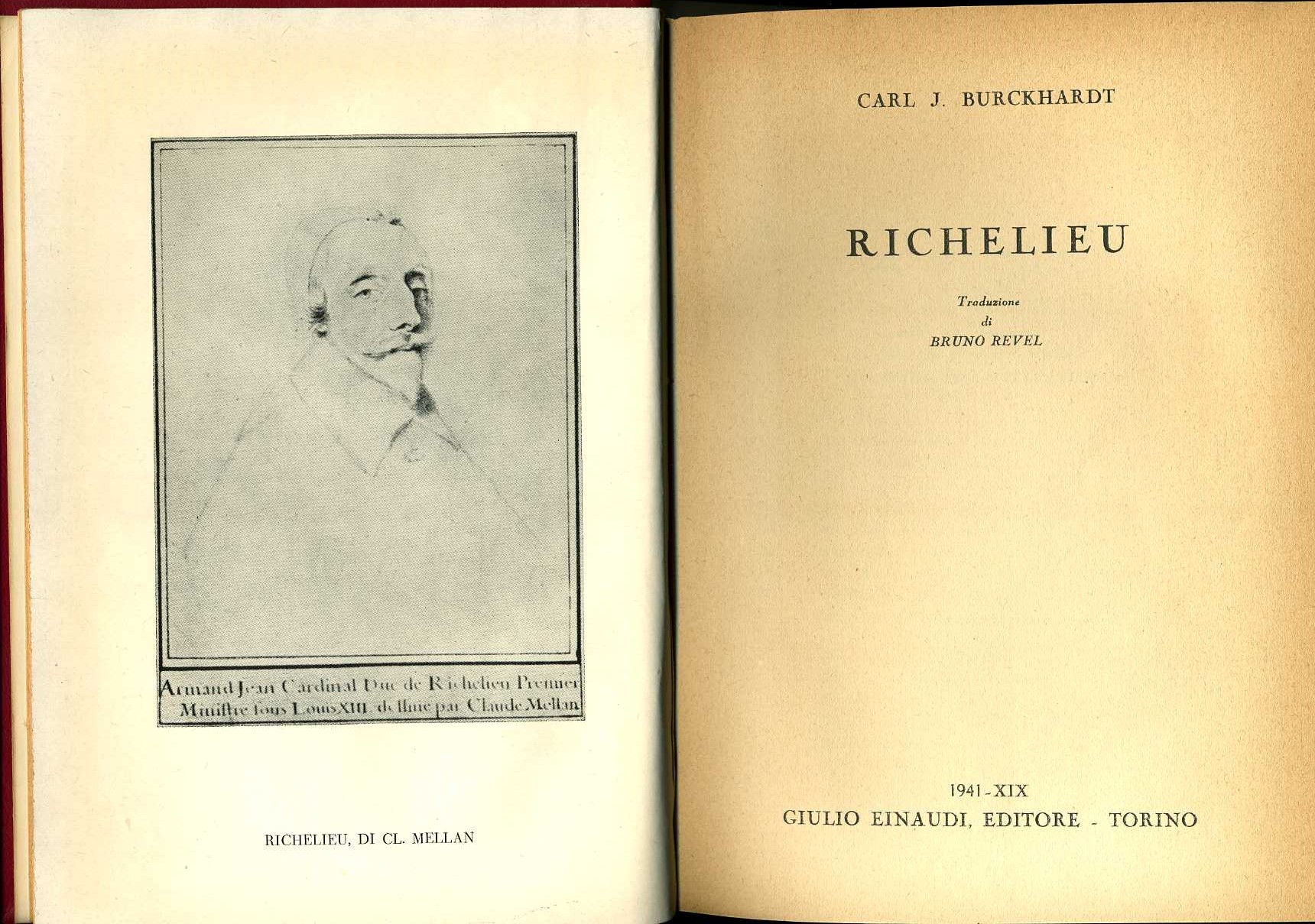 richelieu carl j.burckhardt