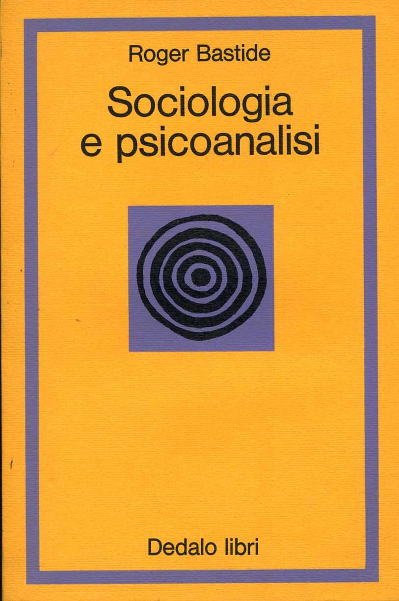 Sociologia E Psicoanalisi Roger Bastide