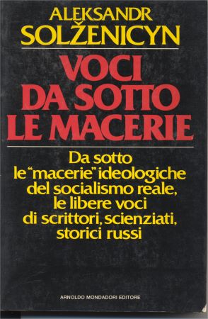 voci da sotto le maceria