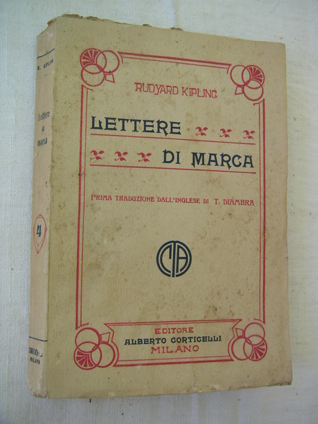 Lettere di marca. Prima traduzione dall'inglese di T. Diambra.