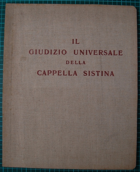 Il giudizio universale della Cappella Sistina.