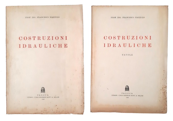 [1.]: Costruzioni idrauliche. [insieme con]: [2.]: Costruzioni idrauliche. Tavole. [insieme …