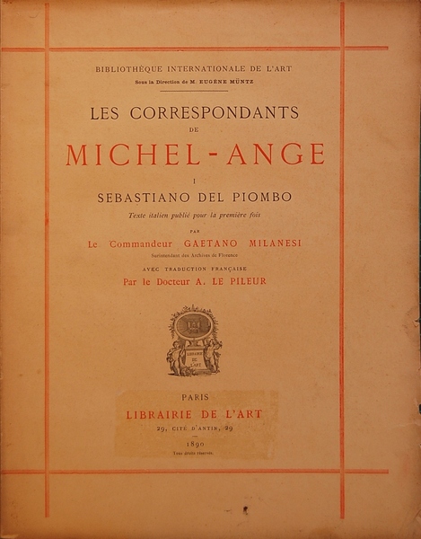 Les correspondants de Michel-Ange - Sebastiano del Piombo - Texte …