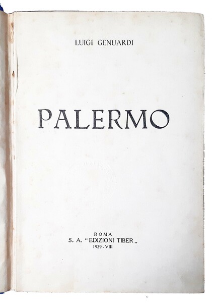 Palermo - Storie municipali d'Italia - Collezione diretta da R. …