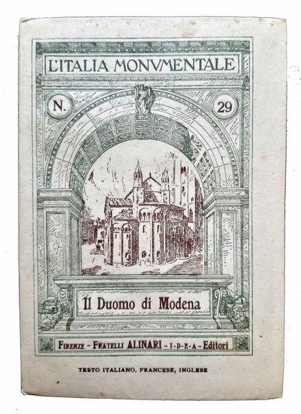 Il Duomo di Modena - L'Italia Monumentale - Collezione di …