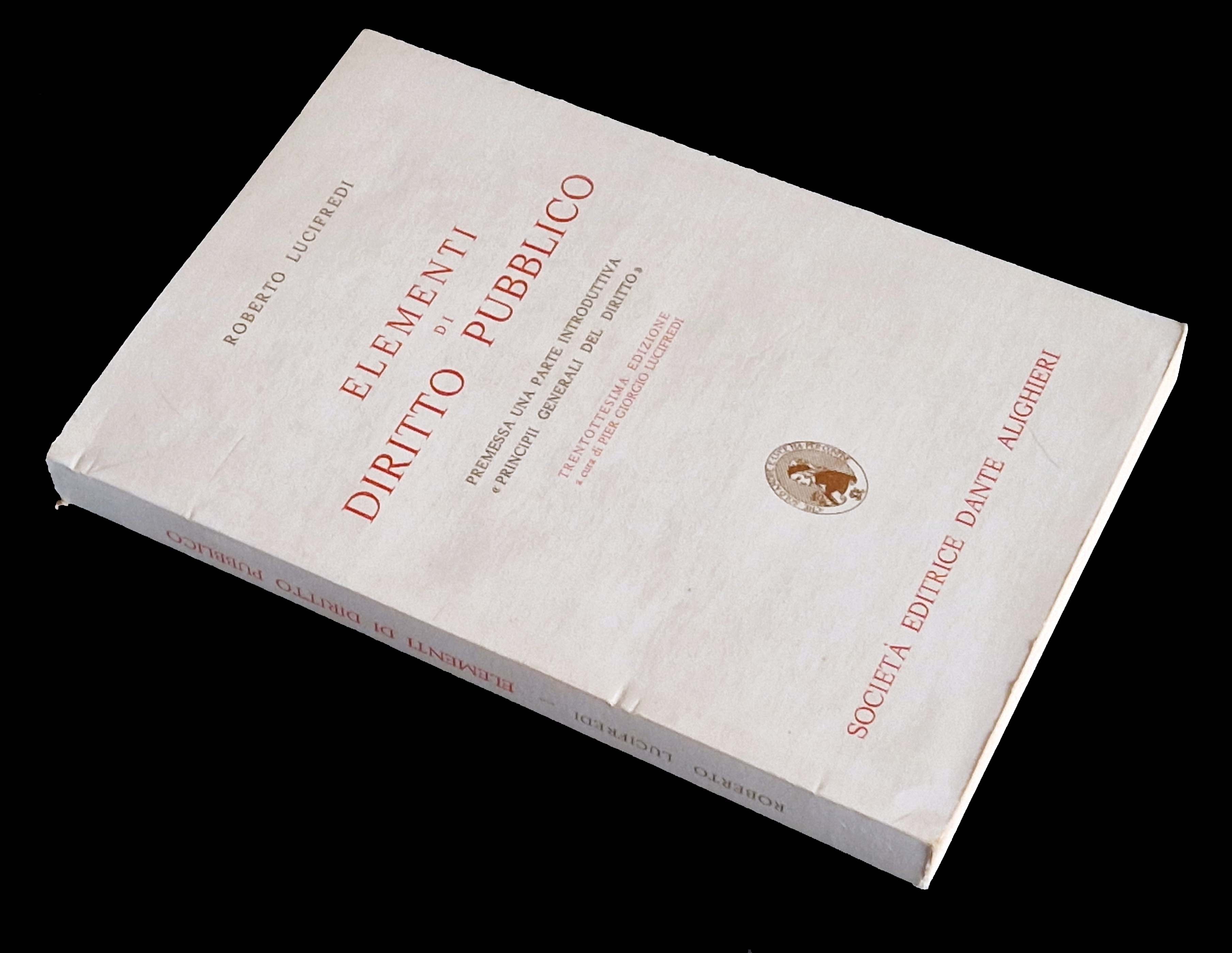 Elementi di diritto pubblico, premessa una parte introduttiva 'Principii generali …