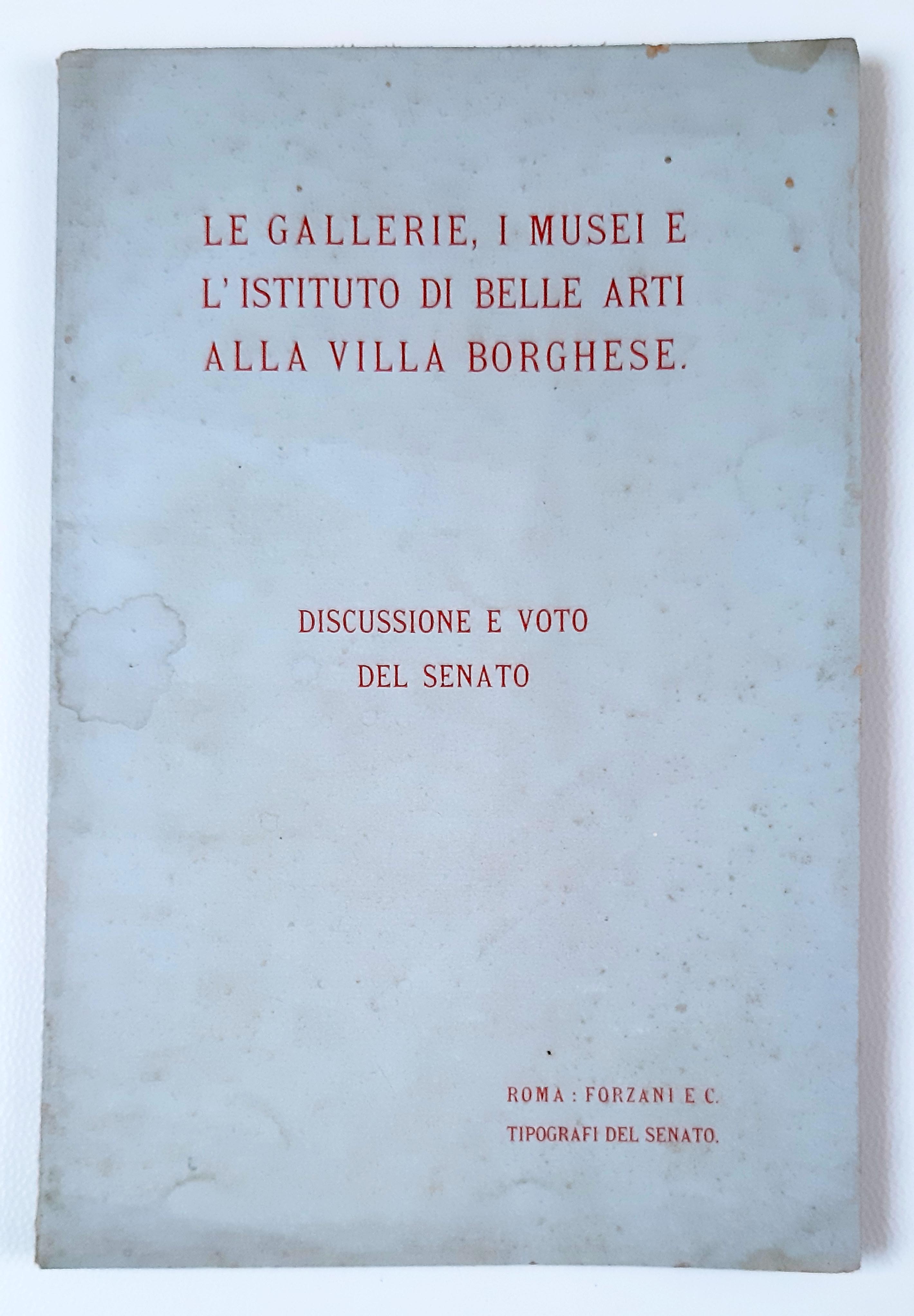 Le Gallerie, i Musei e l'Istituto di Belle Arti alla …