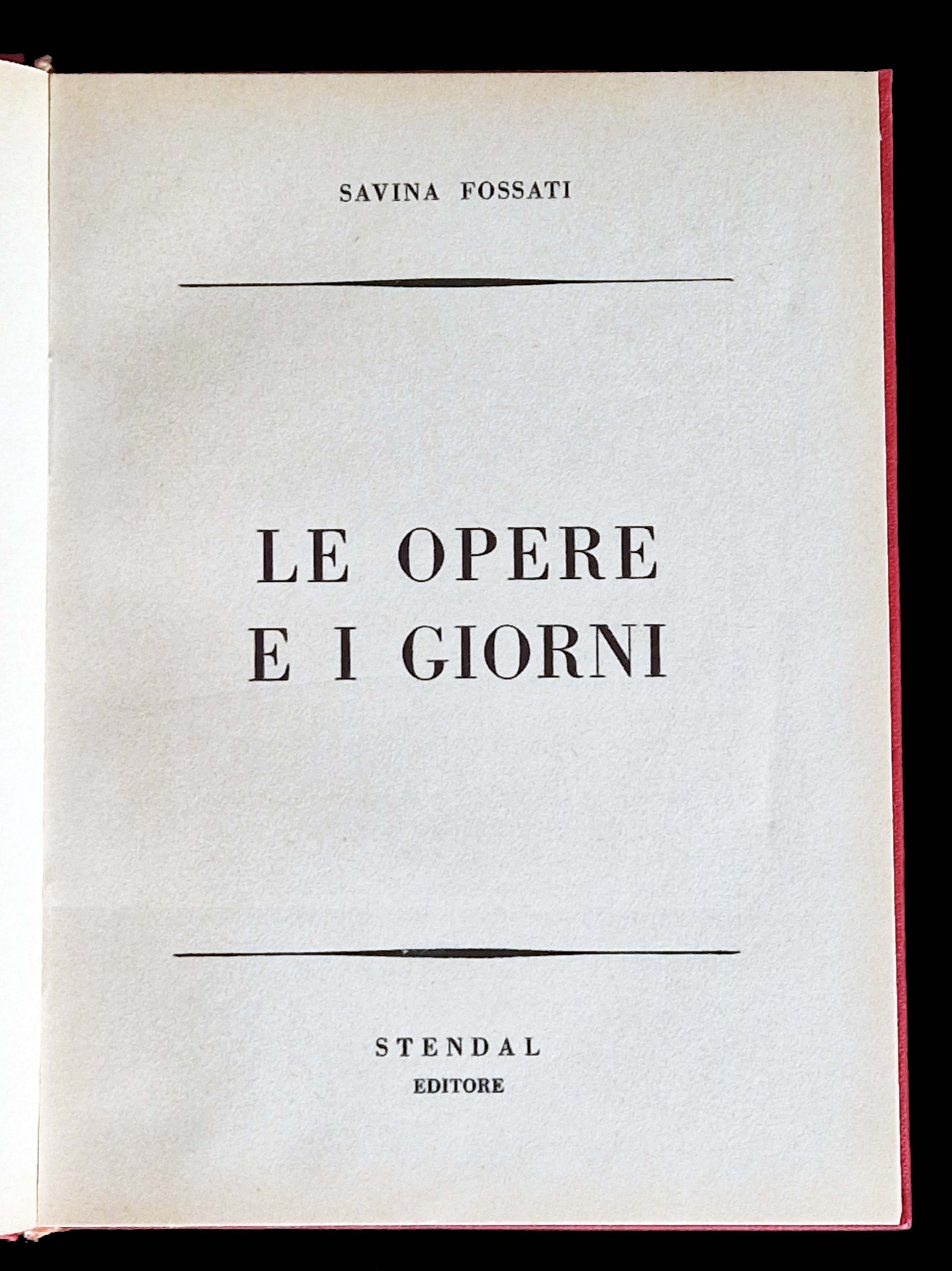 Le opere e i giorni.