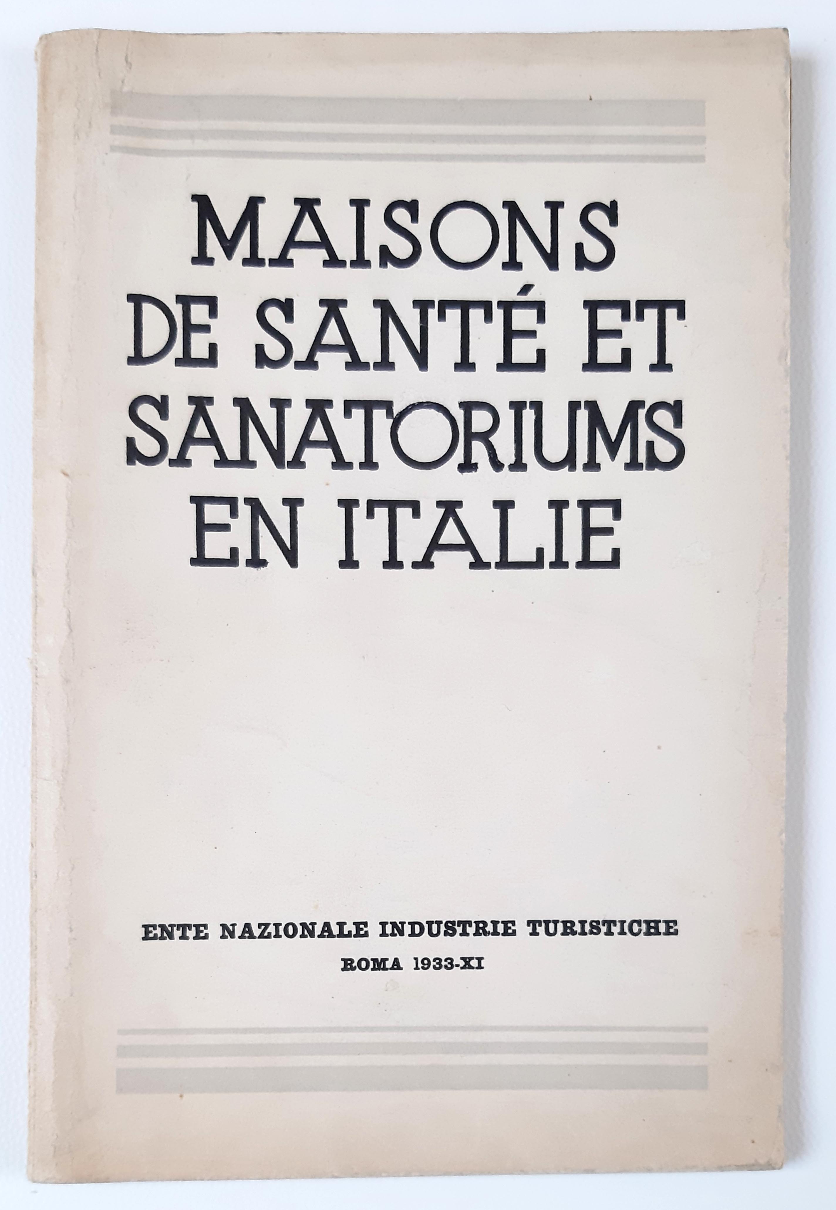 Maisons de santé et sanatoriums en Italie