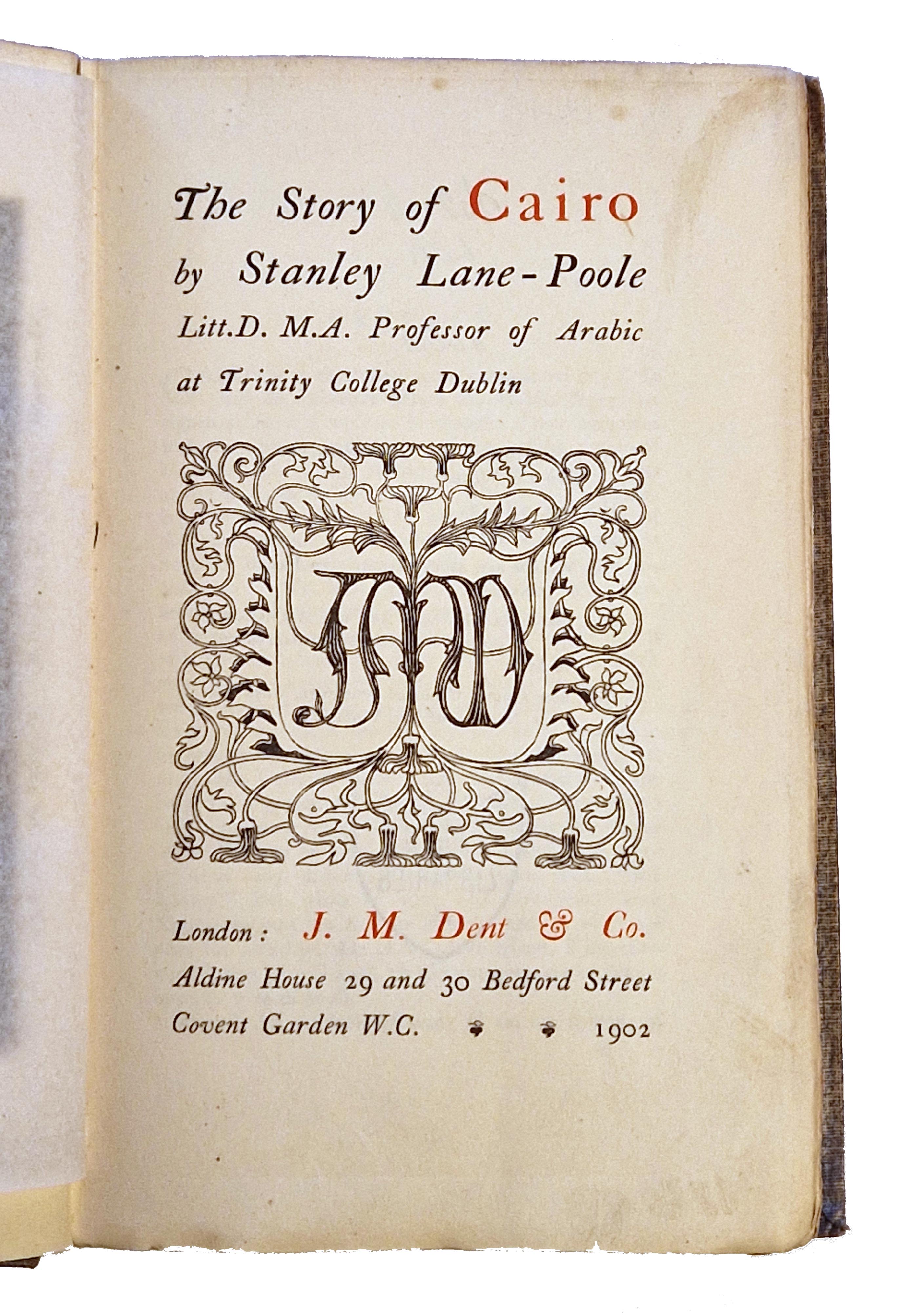 The story of Cairo - by Stanley Lane-Poole, Litt. D. …