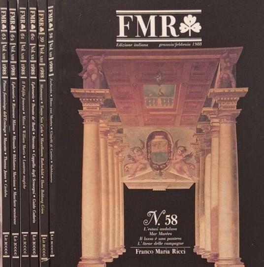 FMR - Franco Maria Ricci - num.58 - genn. febb. …
