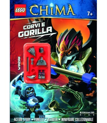 LEGO LEGENDS OF CHIMA CORVI E GORILLA ACTIVITY BOOK