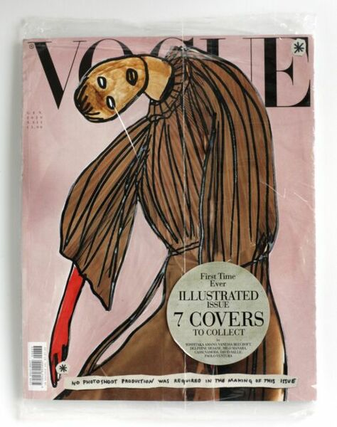Vogue n. 833 (gennaio 2020) Vanessa Beercroft cover