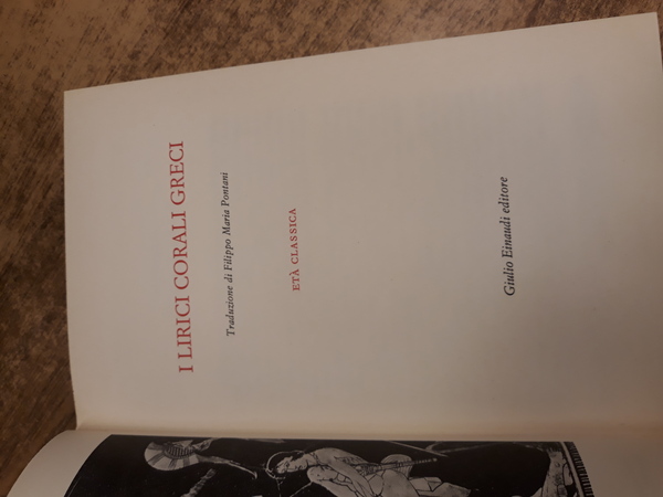 I LIRICI CORALI GRECI.