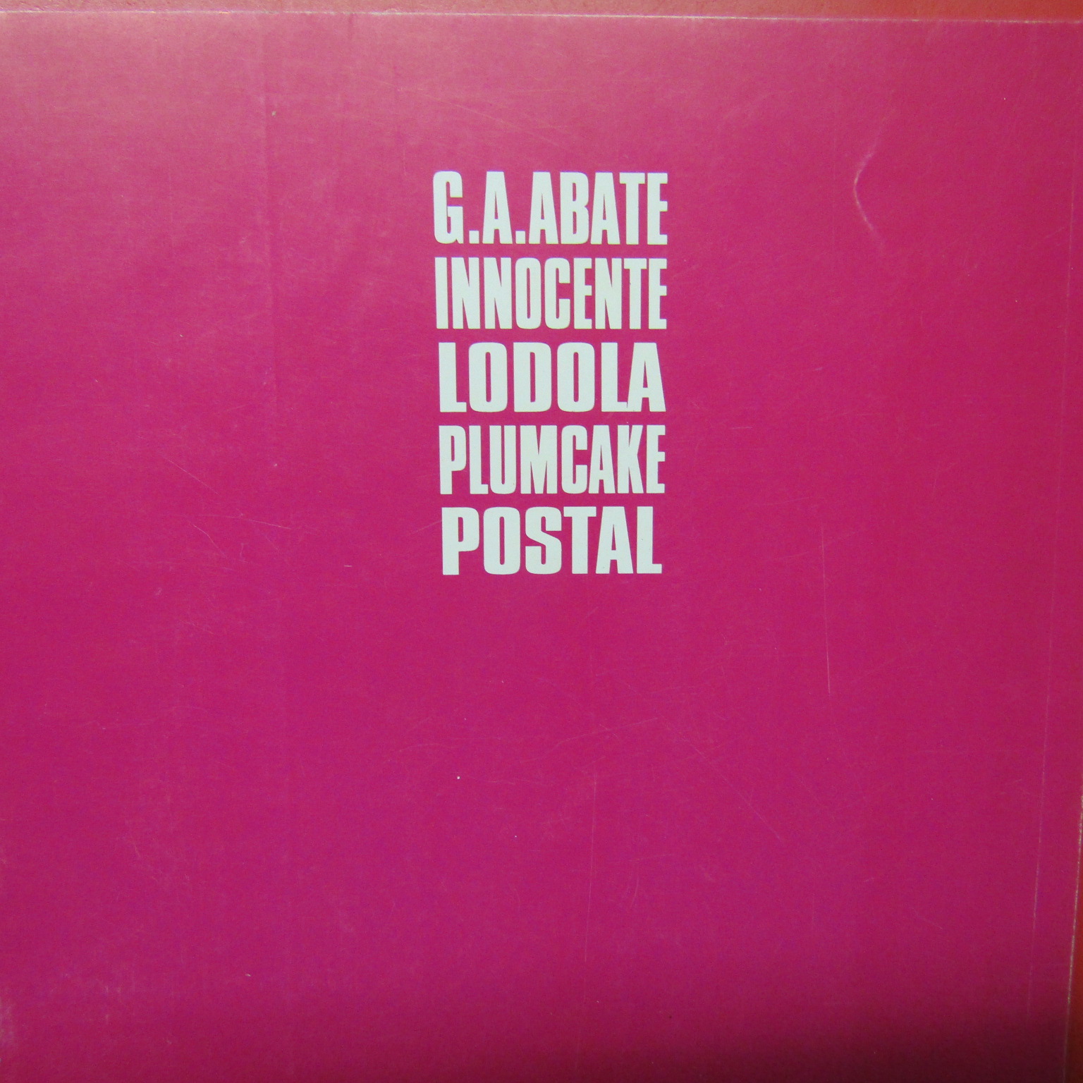 G.A. Abate - Innocente - Lodola - Plumcake - Postal