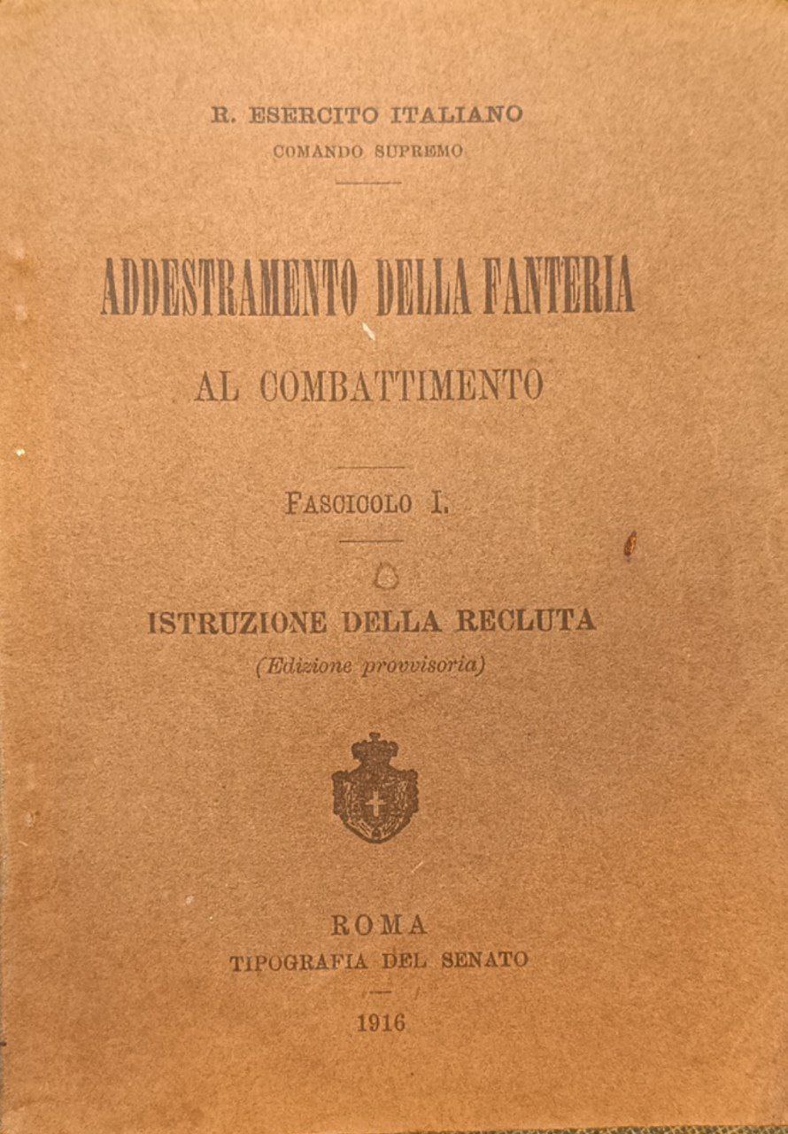 Addestramento della fanteria al combattimento: istruzione della recluta